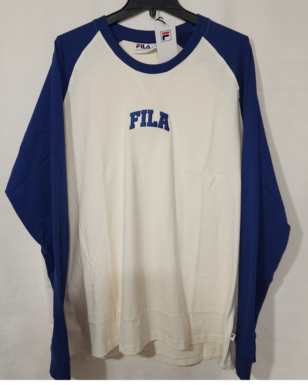 Fila Chet Raglan Tee Men's XXL Long sleeve NWT